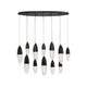 Eurofase - Ecrou 12 Light Chandelier - Lights Canada