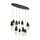 Eurofase - Ecrou 12 Light Chandelier - Lights Canada