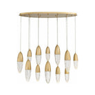 Eurofase - Ecrou 12 Light Chandelier - Lights Canada
