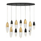 Eurofase - Ecrou 12 Light Chandelier - Lights Canada