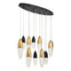 Eurofase - Ecrou 12 Light Chandelier - Lights Canada