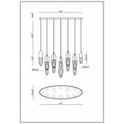 Eurofase - Ecrou 12 Light Chandelier - Lights Canada