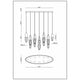 Eurofase - Ecrou 12 Light Chandelier - Lights Canada