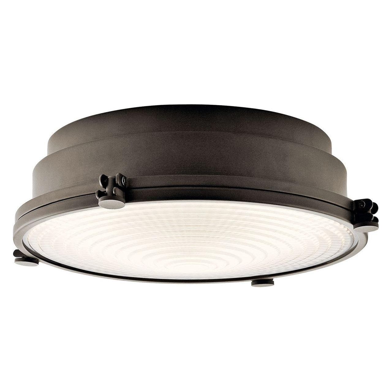 Kichler - Hatteras Bay 13" LED Flush Mount - Lights Canada