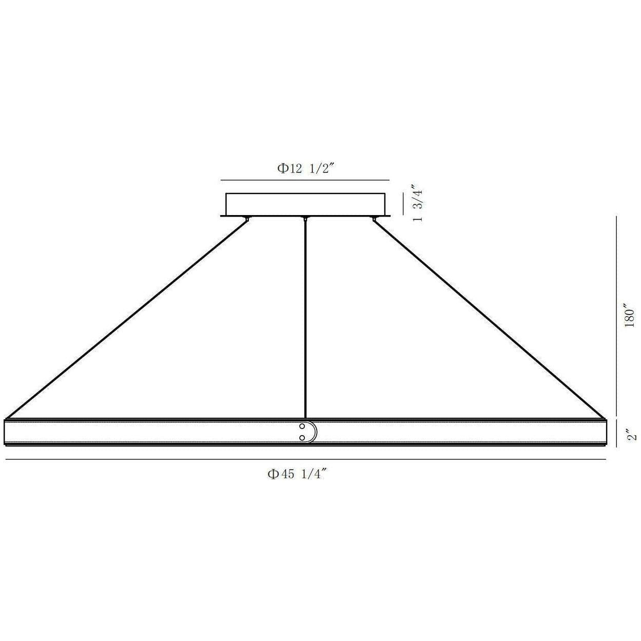 Eurofase - Verdura 1 Light Chandelier - Lights Canada