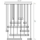 Eurofase - Verdura 1 Light Chandelier - Lights Canada