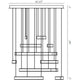 Eurofase - Verdura 1 Light Chandelier - Lights Canada