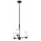 Kichler - Kichler Joelson Mini Chandelier 3Lt LED - Lights Canada