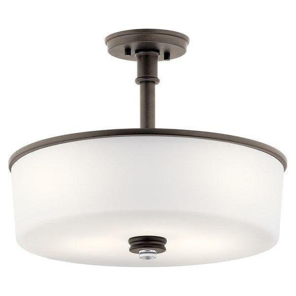 Kichler - Kichler Joelson Semi Flush 3 Light LED - Lights Canada