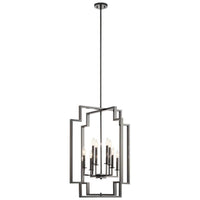 Kichler Downtown Deco Foyer Chandelier 8Lt