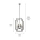 Kichler - Kichler Downtown Deco Foyer Pendant - Lights Canada