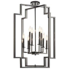 Kichler - Kichler Downtown Deco Foyer Chandelier 8Lt - Lights Canada