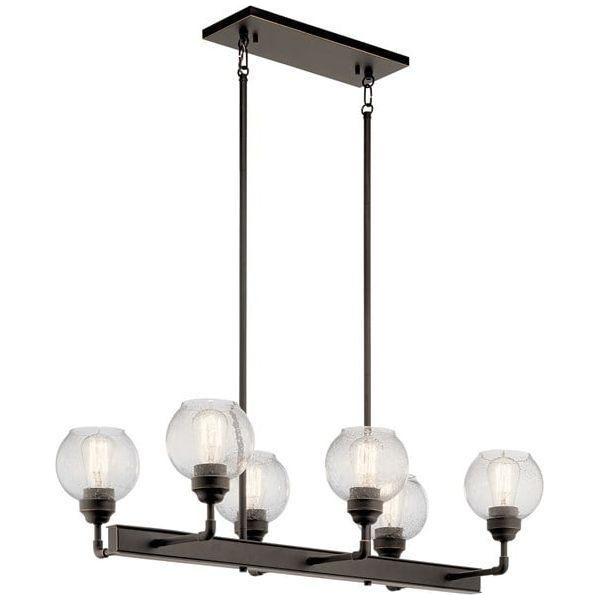 Kichler - Kichler Niles Linear Chandelier 6Lt - Lights Canada