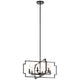 Kichler - Kichler Downtown Deco Chandelier Semi Flush 6Lt - Lights Canada