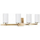 Generation Lighting - Alturas 4-Light Vanity Light (with Bulbs) - Lights Canada
