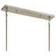 Kichler - Kichler Lente Linear Chandelier 7Lt - Lights Canada