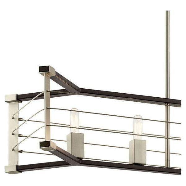 Kichler - Kichler Lente Linear Chandelier 7Lt - Lights Canada