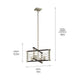 Kichler - Kichler Lente Pendant 4 Light - Lights Canada