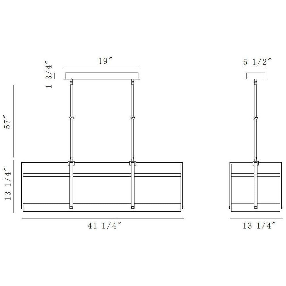 Eurofase - Tye 1 Light Chandelier - Lights Canada