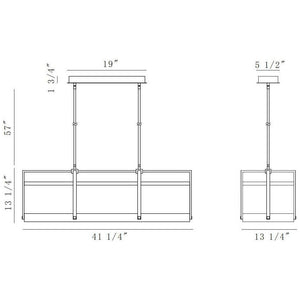 Eurofase - Tye 1 Light Chandelier - Lights Canada