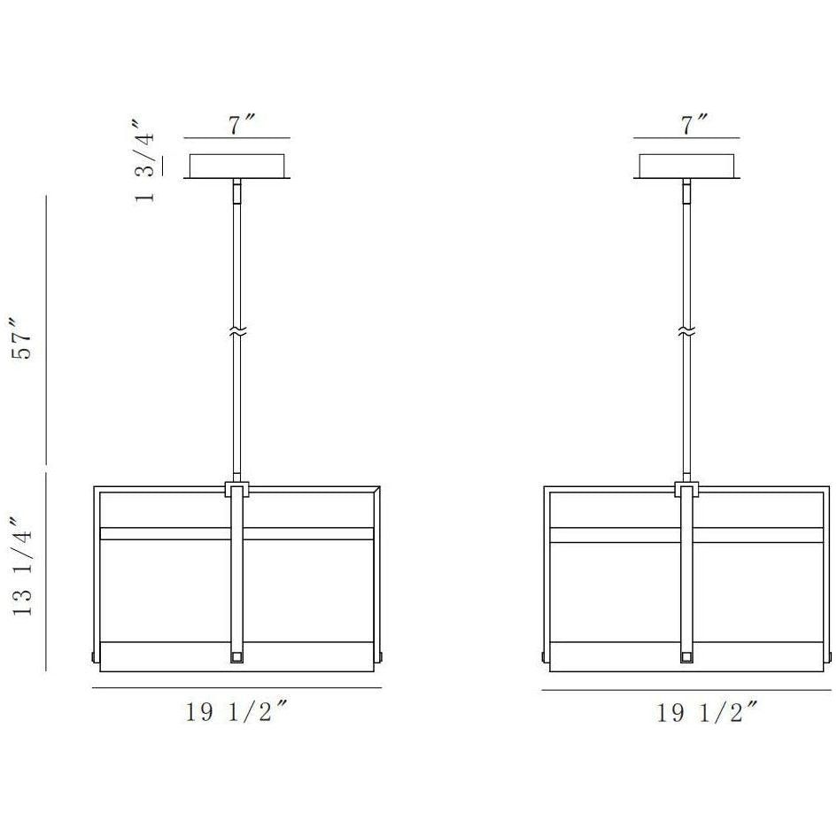 Eurofase - Tye 1 Light Chandelier - Lights Canada