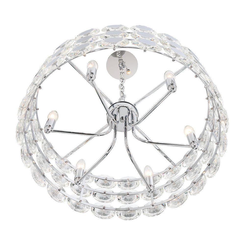 Eurofase - Perrene 6 Light Chandelier - Lights Canada