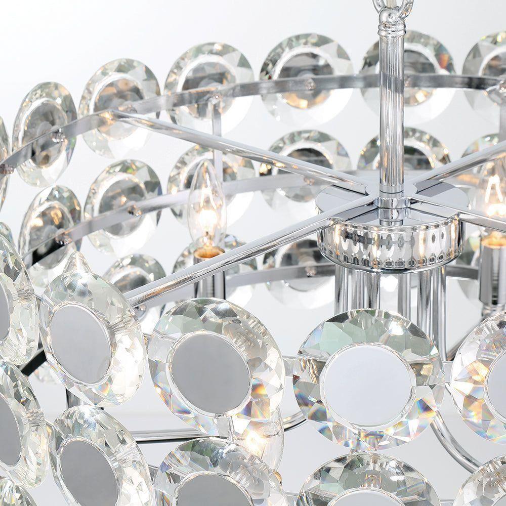 Eurofase - Perrene 8 Light Chandelier - Lights Canada