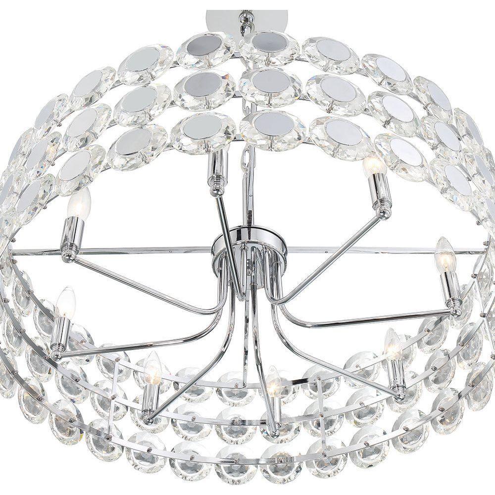 Eurofase - Perrene 8 Light Chandelier - Lights Canada