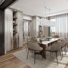 Eurofase - Perrene 8 Light Chandelier - Lights Canada