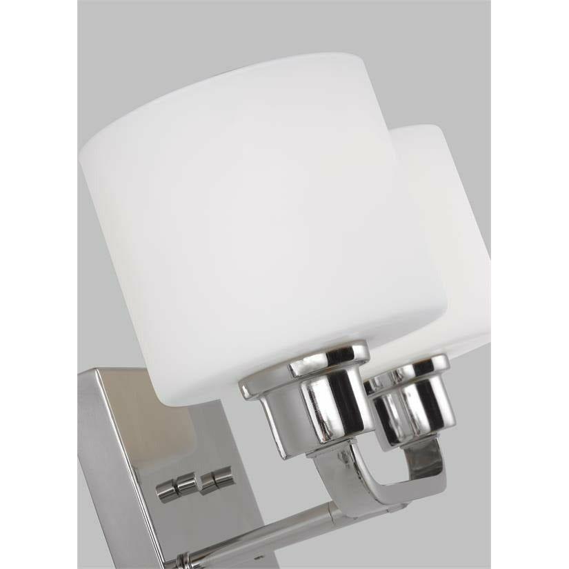 Generation Lighting - Canfield 2-Light Vanity Light (with Bulbs) - Lights Canada
