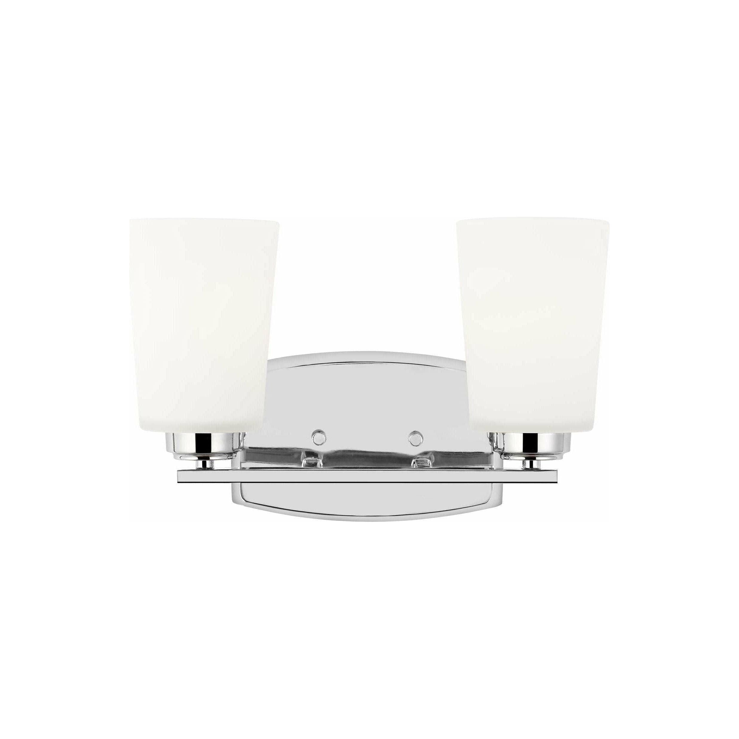 Generation Lighting - Franport 2-Light Vanity Light (with Bulbs) - Lights Canada