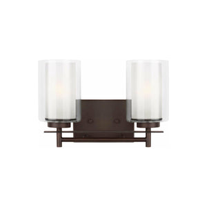 Generation Lighting - Elmwood Park 2-Light Vanity Light (with Bulbs) - Lights Canada