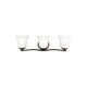 Generation Lighting - Emmons 3-Light Vanity Light (with Bulbs) - Lights Canada