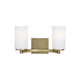 Generation Lighting - Hettinger 2-Light Vanity Light (with Bulbs) - Lights Canada
