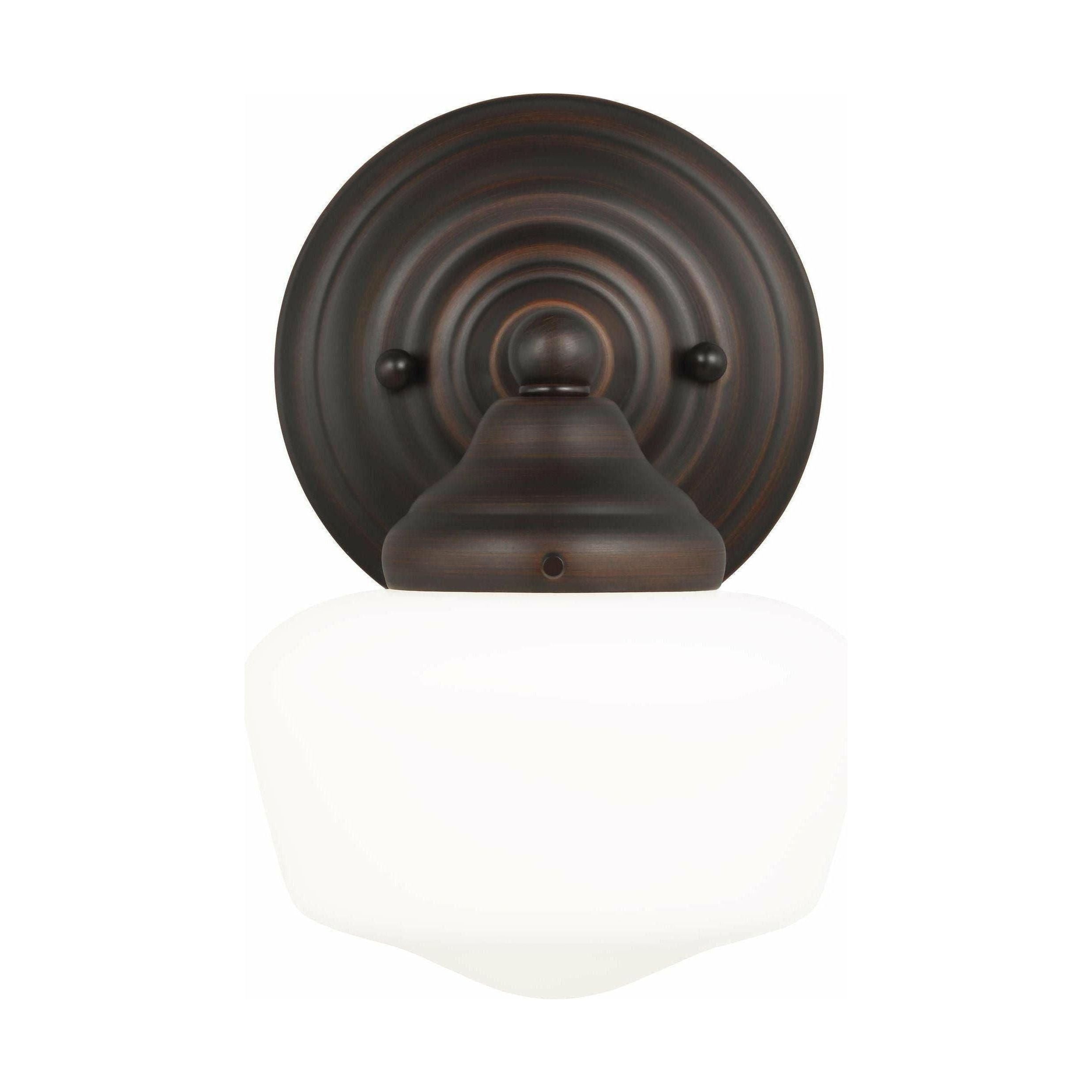 Generation Lighting - Academy 1-Light Sconce (with Bulbs) - Lights Canada