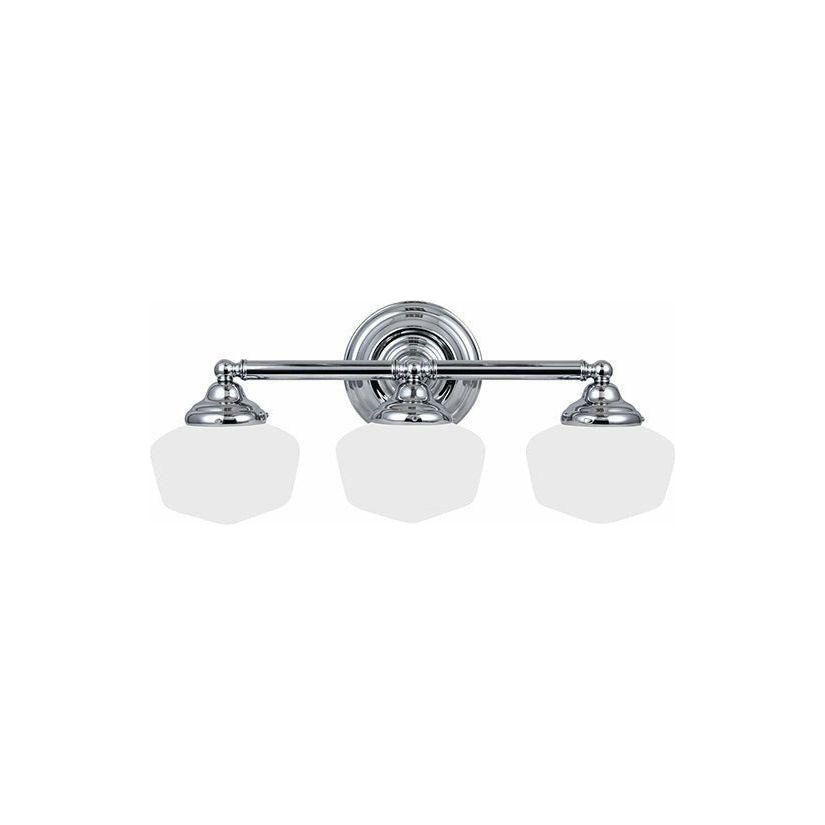 Generation Lighting - Academy 3-Light Vanity Light (with Bulbs) - Lights Canada