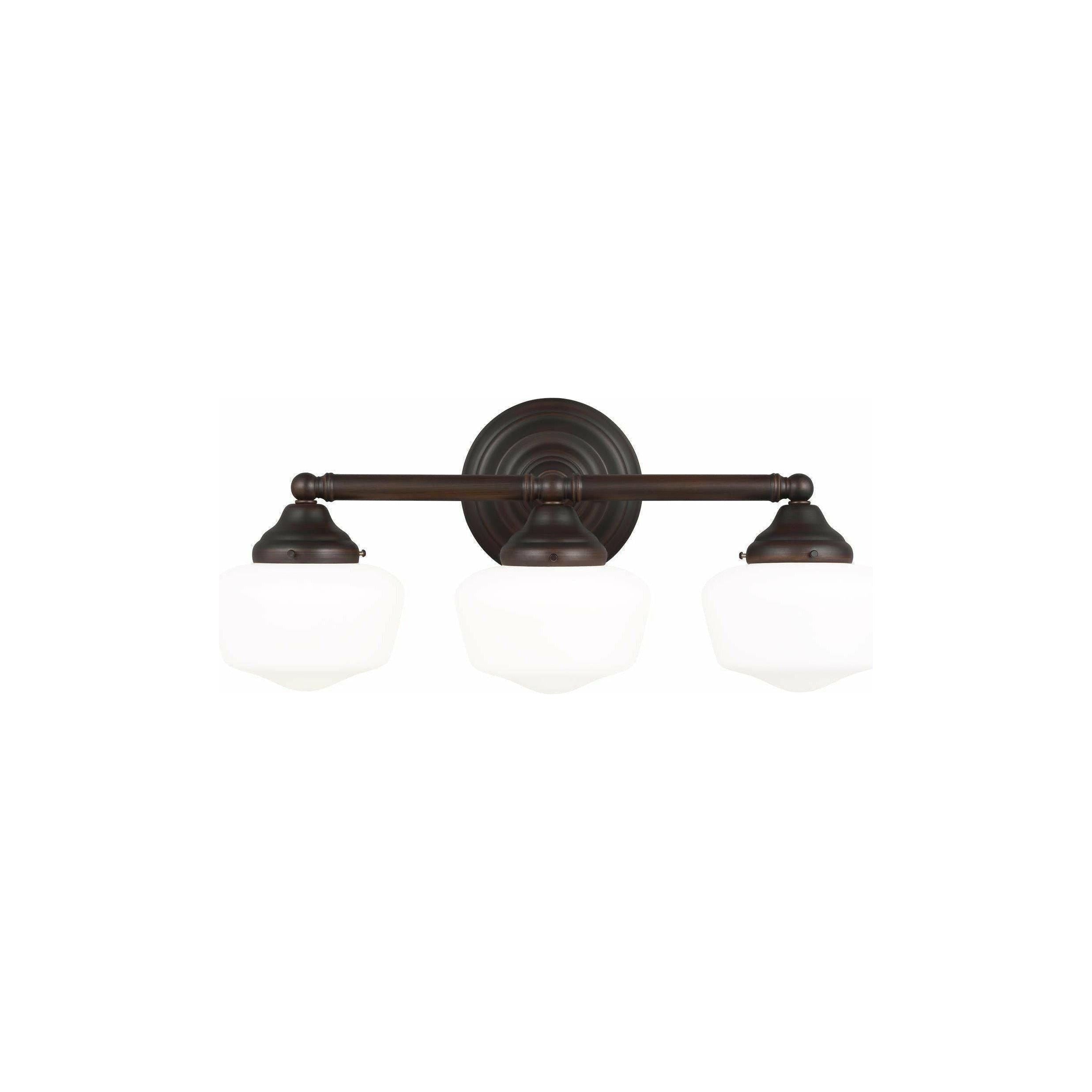 Generation Lighting - Academy 3-Light Vanity Light - Lights Canada