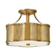 Hinkley - Chance Semi Flush Mount - Lights Canada