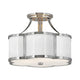 Hinkley - Chance Semi Flush Mount - Lights Canada