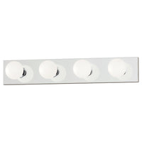 Essentials 4-Light Bath Vanity Strip Light