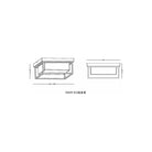 Eurofase - Tamar 1 Light Flush Mount - Lights Canada