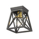 Z-Lite - Trestle Flush Mount - Lights Canada