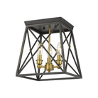 Z-Lite - Trestle Flush Mount - Lights Canada