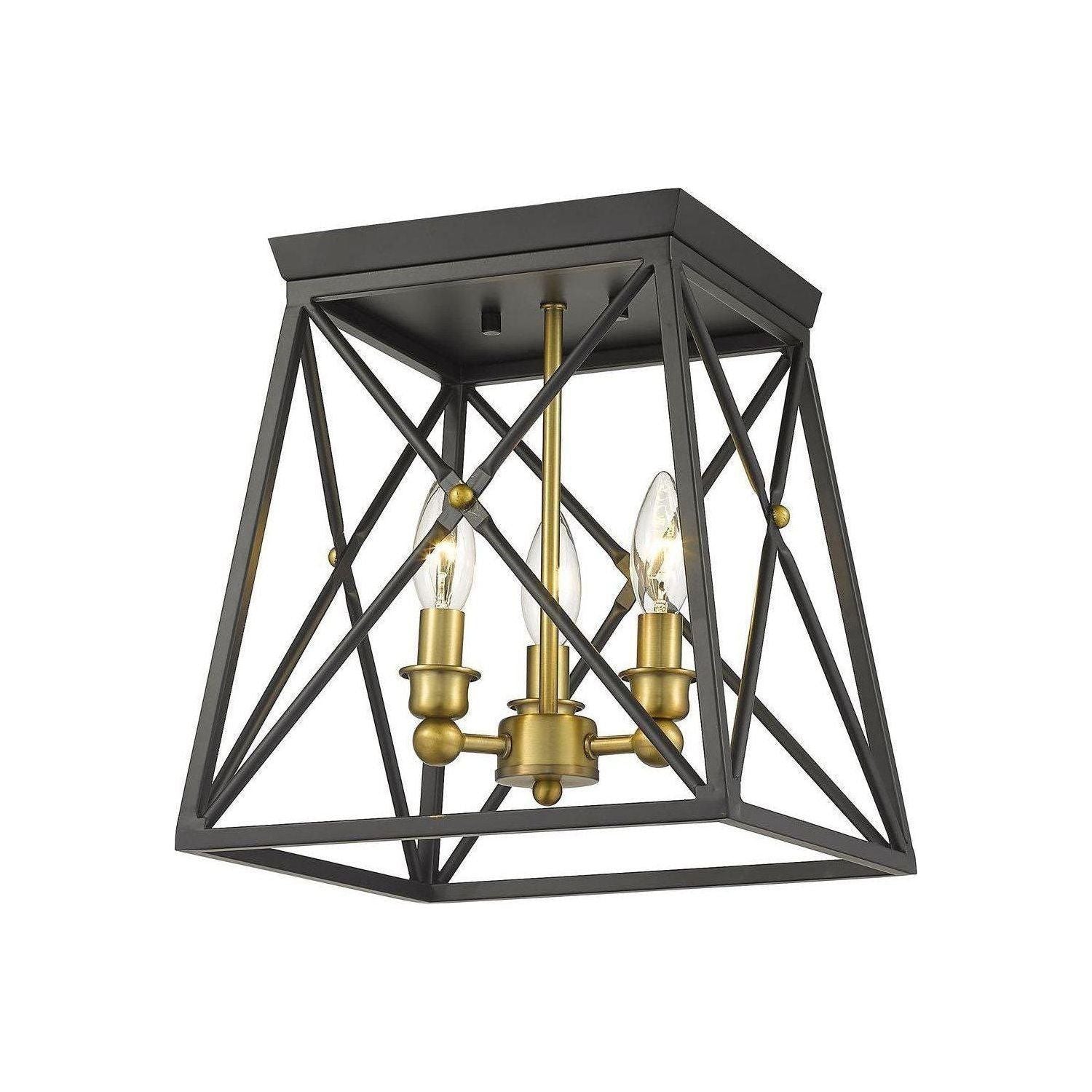 Z-Lite - Trestle Flush Mount - Lights Canada