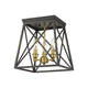 Z-Lite - Trestle Flush Mount - Lights Canada