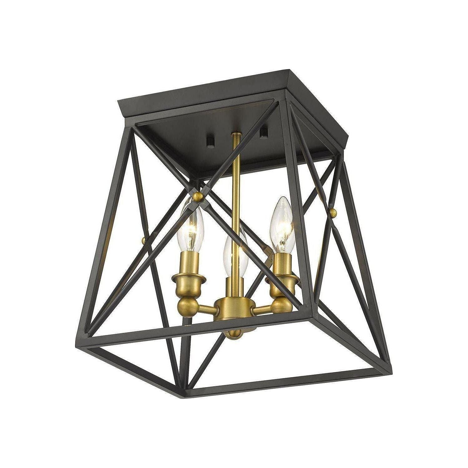 Z-Lite - Trestle Flush Mount - Lights Canada