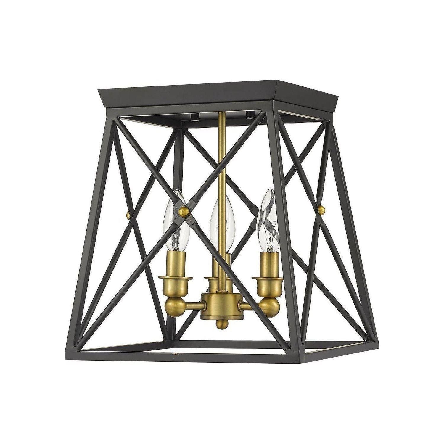 Z-Lite - Trestle Flush Mount - Lights Canada