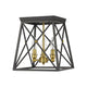 Z-Lite - Trestle Flush Mount - Lights Canada
