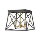 Z-Lite - Trestle Flush Mount - Lights Canada