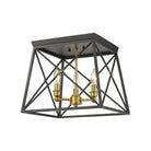 Z-Lite - Trestle Flush Mount - Lights Canada